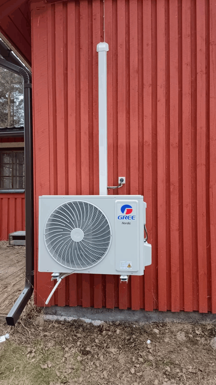 Ilmalämpöpumppu GREE omakotitaloon